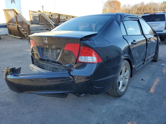 2HGFA16998H334636 - 2008 HONDA CIVIC EXL Czarny zdjęcie 4
