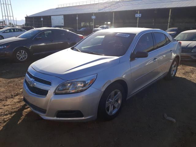 1G11B5SA4DF355198 - 2013 CHEVROLET MALIBU LS SILVER photo 2