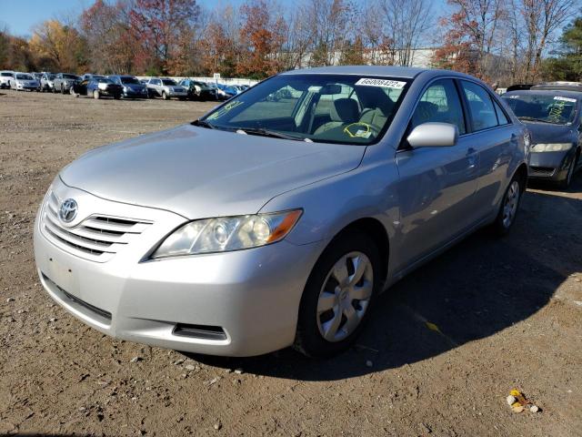 4T1BE46K08U237792 - 2008 TOYOTA CAMRY CE GRAY photo 2