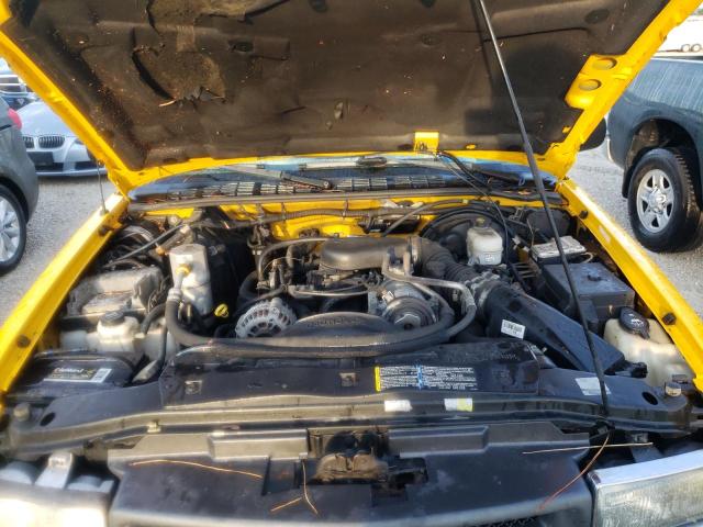 1GCCT19X538282054 - 2003 CHEVROLET S 10 YELLOW photo 7