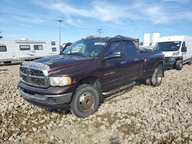 3D7MS48C95G716759 - 2005 DODGE RAM 3500 S PURPLE photo 2