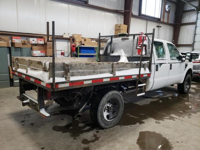 1FTWW31568EB74772 - 2008 FORD F350 SRW S WHITE photo 4