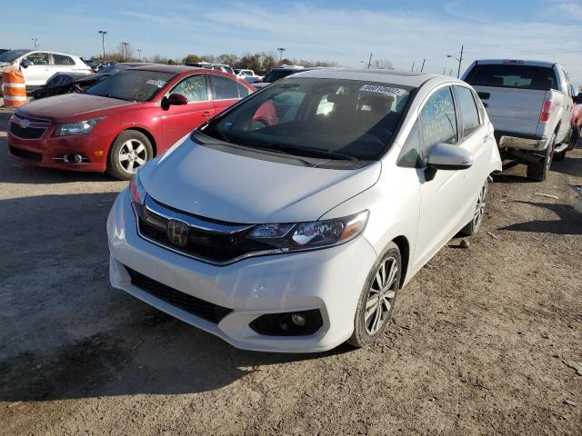 3HGGK5H94KM****** - 2019 HONDA FIT EXL WHITE photo 2