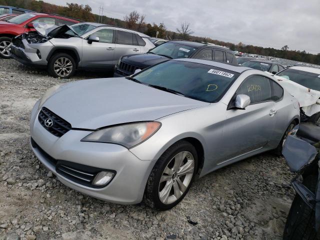 KMHHU6KH4AU021310 - 2010 HYUNDAI GENESIS CO SILVER photo 2