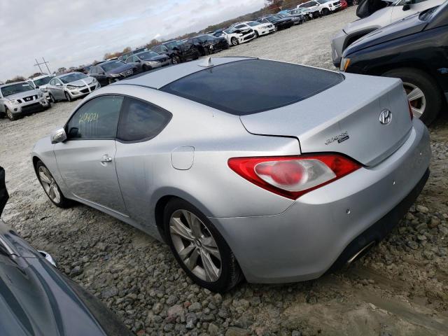 KMHHU6KH4AU021310 - 2010 HYUNDAI GENESIS CO SILVER photo 3