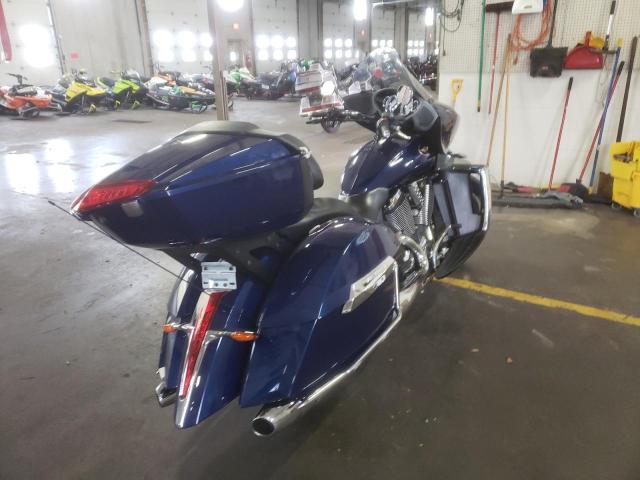 5VPDB36N9B3005670 - 2011 VICTORY MOTORCYCLES CROSS COUN 蓝色 照片 4