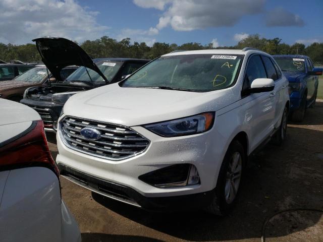 2FMPK3J98LBB23230 - 2020 FORD EDGE SEL WHITE photo 2