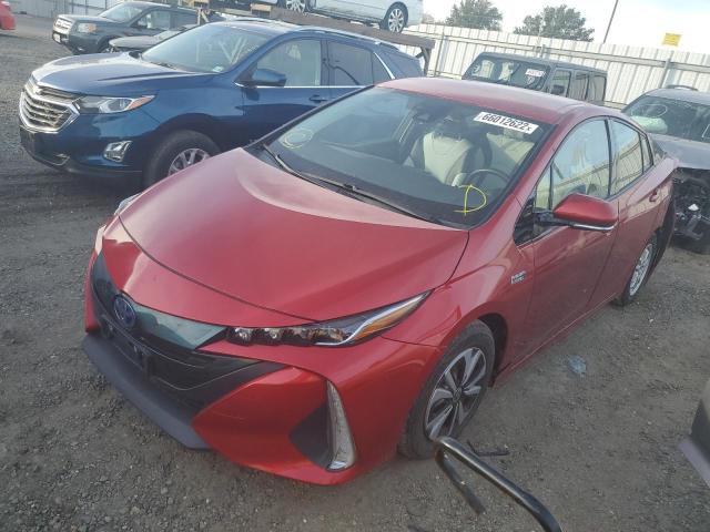 JTDKARFP7H3027592 - 2017 TOYOTA PRIUS PRIM 红色 照片 2