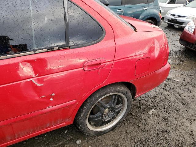 3N1CB51D06L640102 - 2006 NISSAN SENTRA RED photo 9