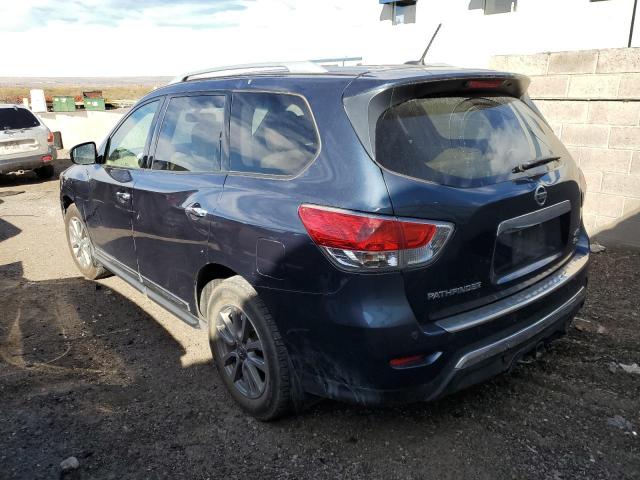 5N1AR2MM0EC701108 - 2014 NISSAN PATHFINDER BLUE photo 3