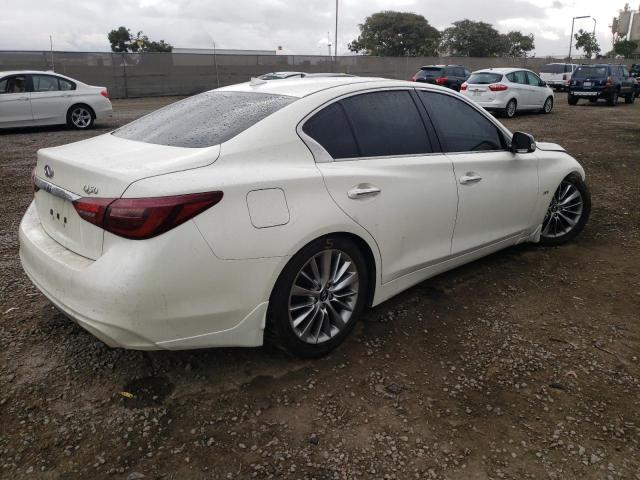 JN1EV7AP6KM515059 - 2019 INFINITI Q50 LUXE WHITE photo 4