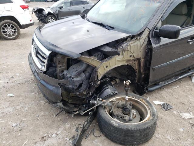 5FNYF4H21DB083721 - 2013 HONDA PILOT LX Qara foto 9