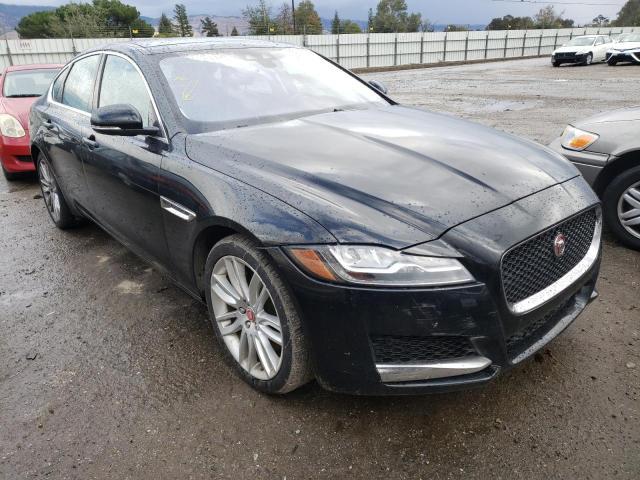 SAJBE4BV4HCY34438 - 2017 JAGUAR XF PRESTIG BLACK photo 1