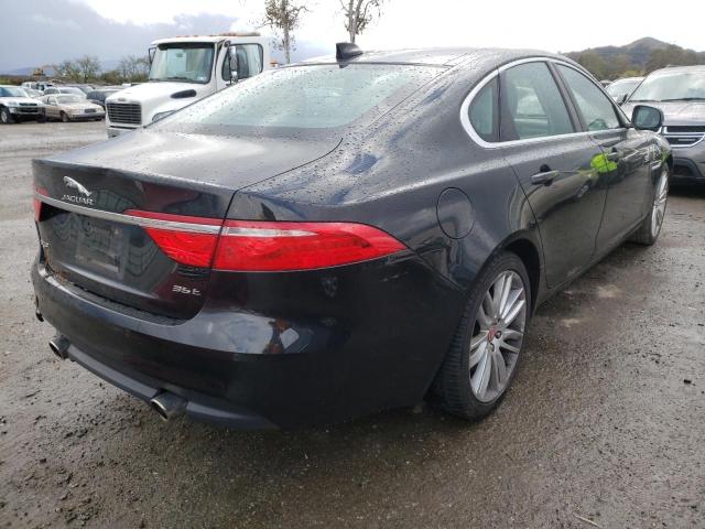 SAJBE4BV4HCY34438 - 2017 JAGUAR XF PRESTIG BLACK photo 4