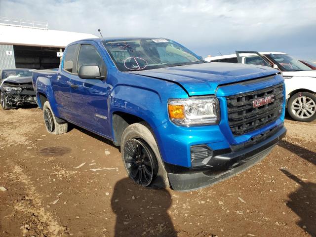 1GTH5BEN6N1242586 - 2022 GMC CANYON ELE BLUE photo 1