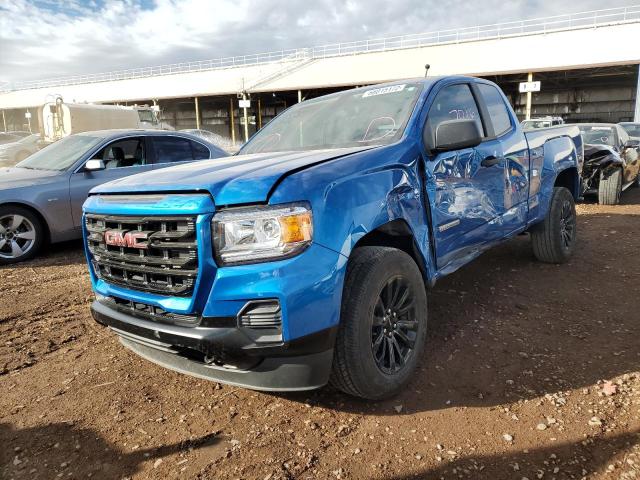 1GTH5BEN6N1242586 - 2022 GMC CANYON ELE BLUE photo 2