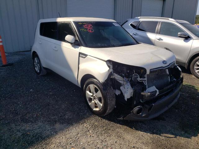 KNDJN2A2XK7692845 - 2019 KIA SOUL WHITE photo 1