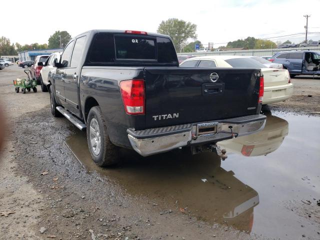 1N6BA0ED6DN305445 - 2013 NISSAN TITAN S BLACK photo 3