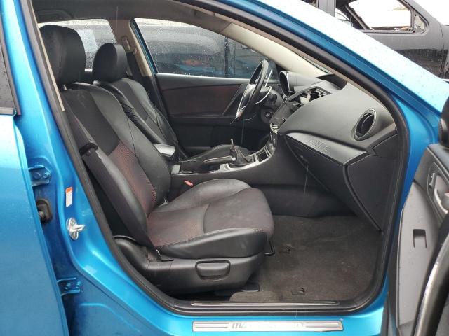 JM1BL1H34A1296205 - 2010 MAZDA SPEED 3 BLUE photo 5