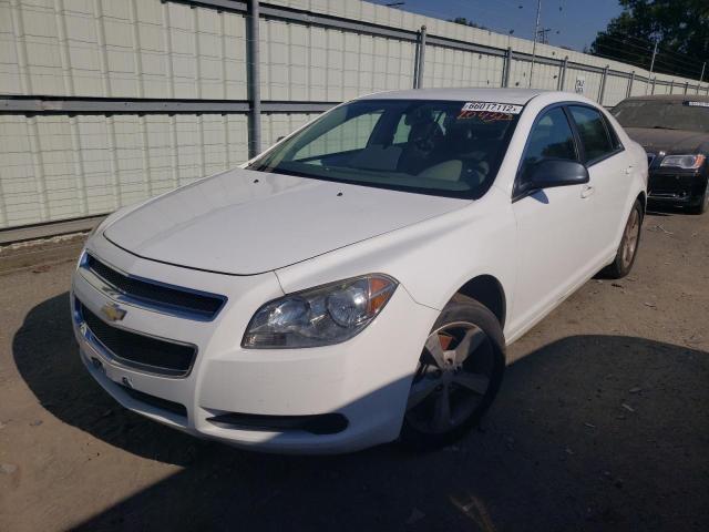 1G1ZB5E08CF204322 - 2012 CHEVROLET MALIBU LS WHITE photo 2