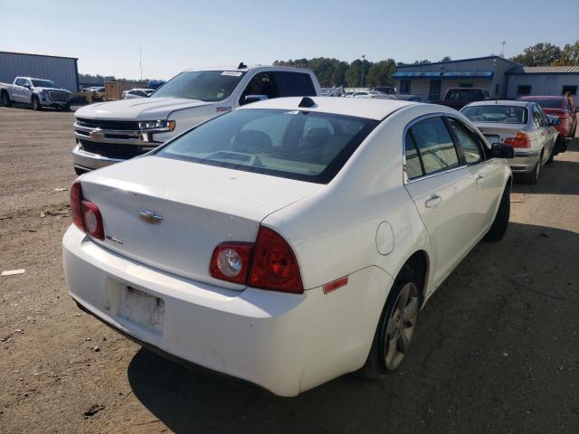 1G1ZB5E08CF204322 - 2012 CHEVROLET MALIBU LS WHITE photo 4