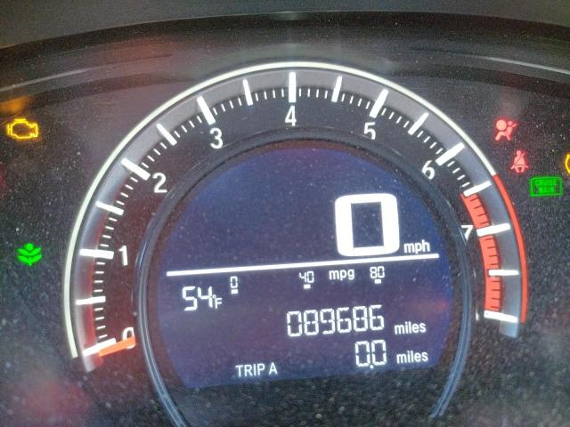 SHHFK7H43JU419837 - 2018 HONDA CIVIC SPOR Մոխրագույն լուսանկար 8