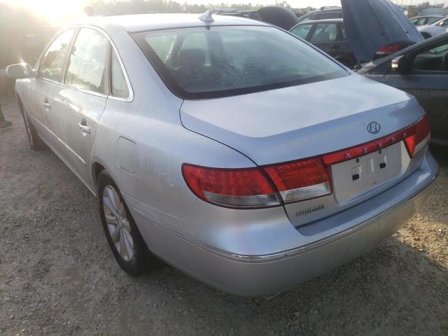 KMHFC46D99A363872 - 2009 HYUNDAI AZERA GLS SILVER photo 3