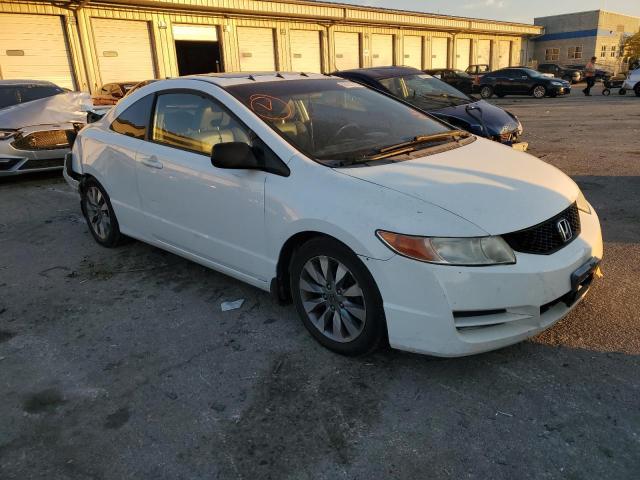 2HGFG12919H504218 - 2009 HONDA CIVIC EXL WHITE photo 1