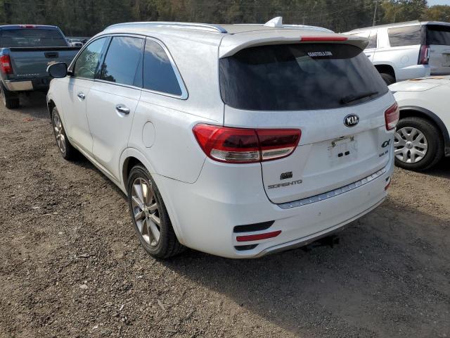 5XYPKDA53GG011590 - 2016 KIA SORENTO SX WHITE photo 3