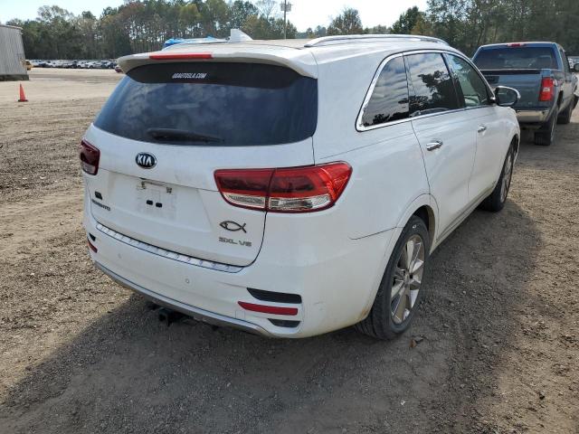 5XYPKDA53GG011590 - 2016 KIA SORENTO SX WHITE photo 4