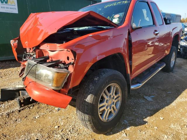 1GCKTCD96A8145279 - 2010 CHEVROLET COLORADO L ORANGE photo 2