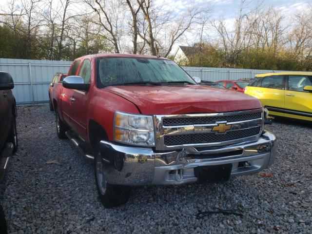 1GCPKSE79CF215355 - 2012 CHEVROLET SILVERADO2 RED photo 1