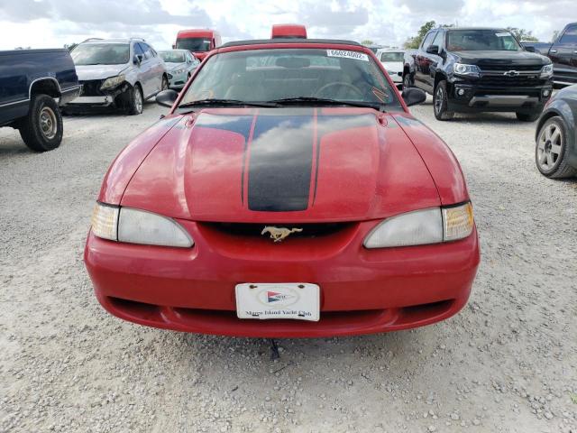 1FAFP45XXWF183941 - 1998 FORD MUSTANG GT RED photo 5