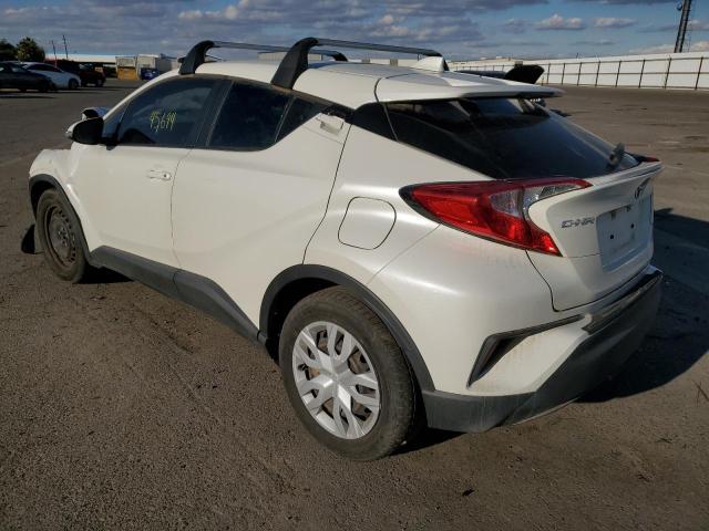 JTNKHMBX7L1069409 - 2020 TOYOTA C-HR XLE WHITE photo 3