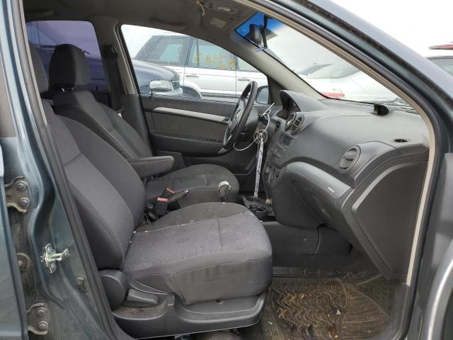 KL1TD5DE9AB134510 - 2010 CHEVROLET AVEO LS 灰色 照片 5