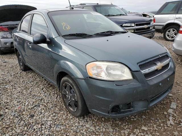 KL1TD5DE9AB134510 - 2010 CHEVROLET AVEO LS 灰色 照片 9