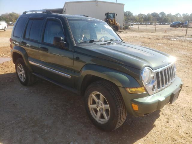 1J8GL58K26W269530 - 2006 JEEP LIBERTY LI GREEN photo 1