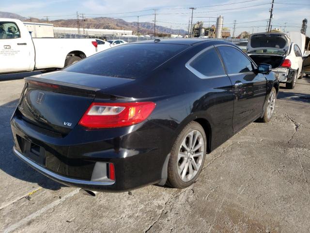 1HGCT2B83EA007272 - 2014 HONDA ACCORD EXL BLACK photo 4