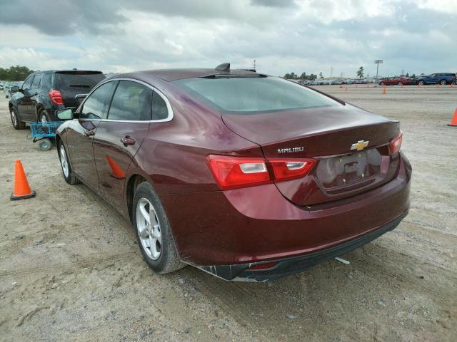 1G1ZB5ST0GF301731 - 2016 CHEVROLET MALIBU LS 红色 照片 3
