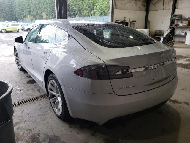 5YJSA1E14GF146930 - 2016 TESLA MODEL S Plata foto 3