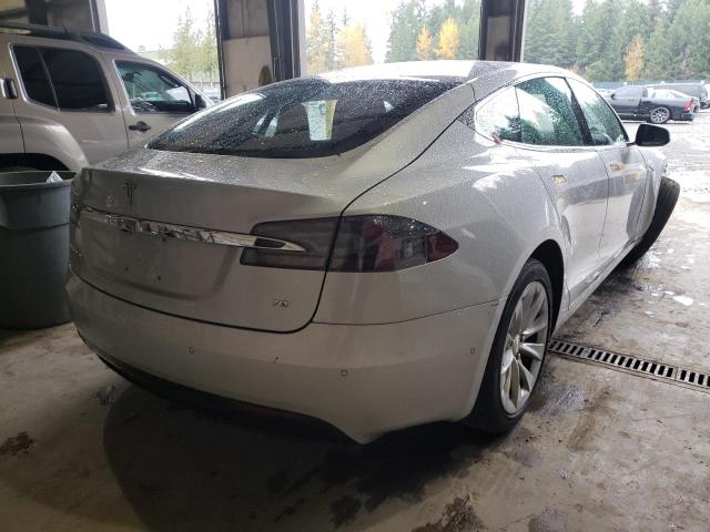 5YJSA1E14GF146930 - 2016 TESLA MODEL S Plata foto 4