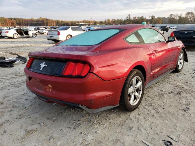 1FA6P8AM0H5275538 - 2017 FORD MUSTANG MAROON photo 4