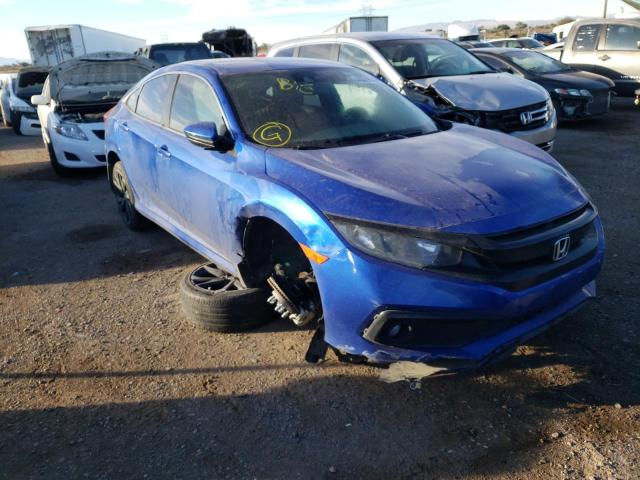 19XFC2F89LE007986 - 2020 HONDA CIVIC SPOR BLUE photo 1