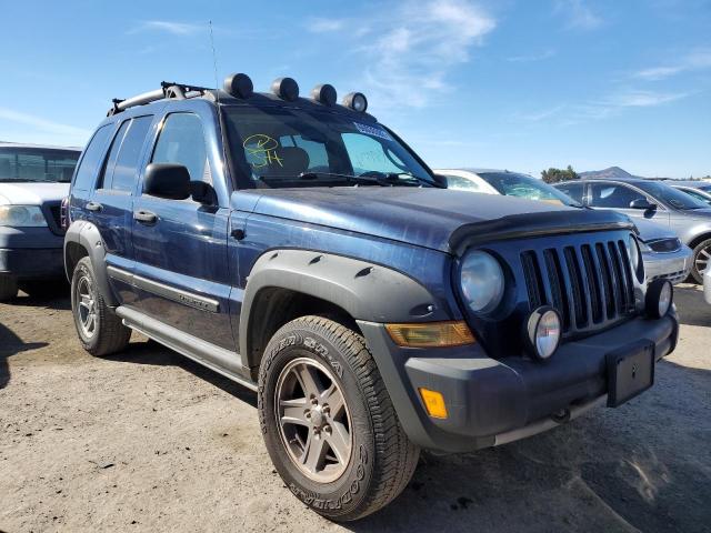 1J4GL38K86W216952 - 2006 JEEP LIBERTY RE BLUE photo 1