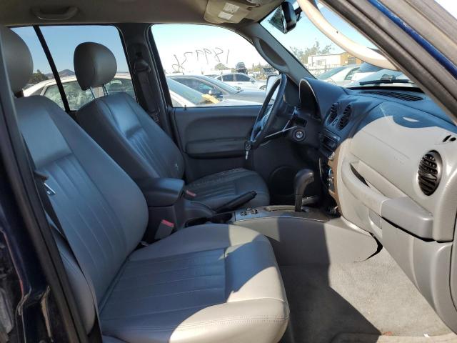 1J4GL38K86W216952 - 2006 JEEP LIBERTY RE BLUE photo 5