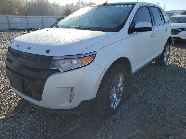 2FMDK4KC8CBA29139 - 2012 FORD EDGE LIMIT WHITE photo 2