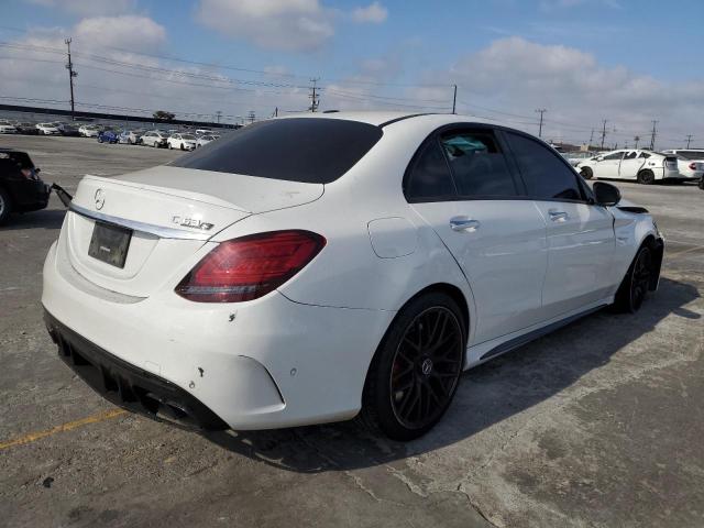 55SWF8HB7LU333555 - 2020 MERCEDES-BENZ C 63 AMG-S WHITE photo 4