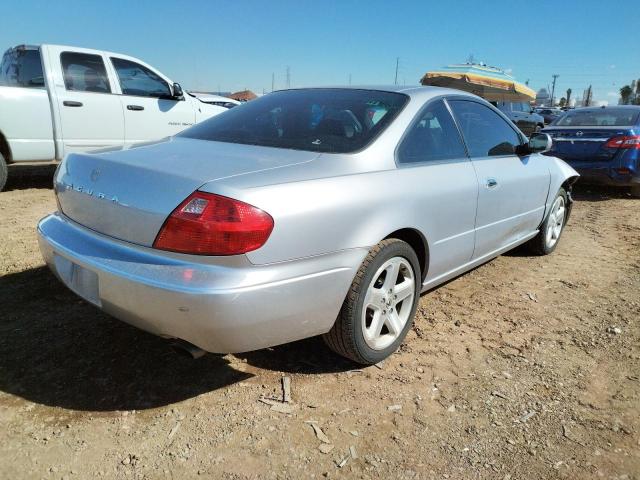 19UYA42621A016500 - 2001 ACURA 3.2CL TYPE SILVER photo 4