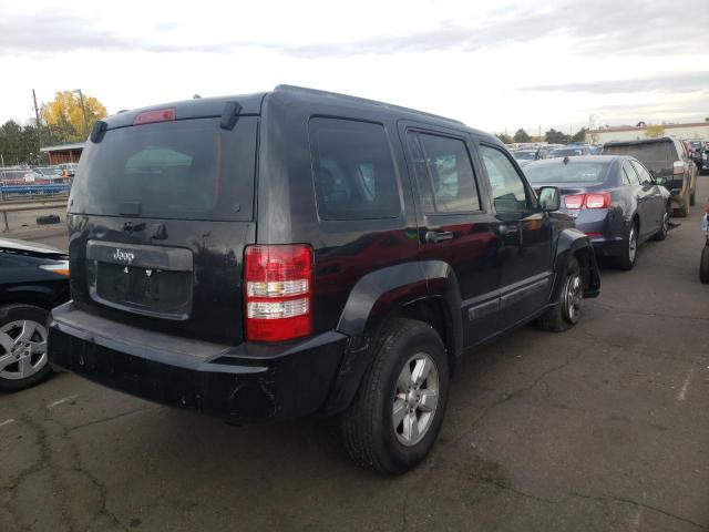 1C4PJLAK2CW148939 - 2012 JEEP LIBERTY SP BLACK photo 4