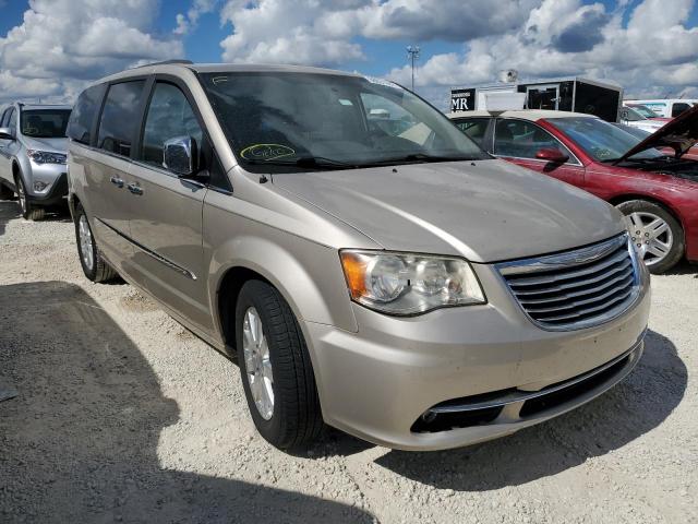 2C4RC1CG8CR364223 - 2012 CHRYSLER TOWN & COU GOLD photo 1